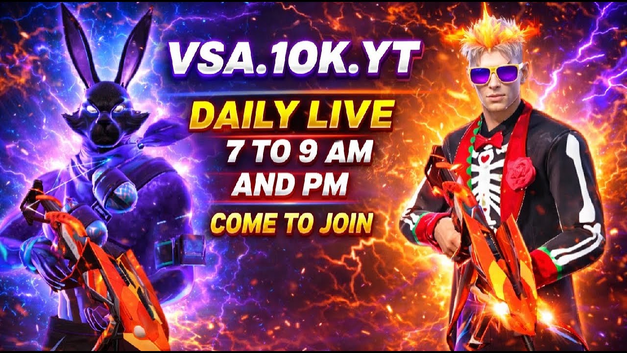 VSA_10K_YT LIVE START COME TO JOIN