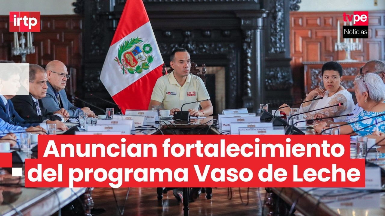 Gobierno ratifica apoyo al programa Vaso de Leche en reunión con sus lideresas