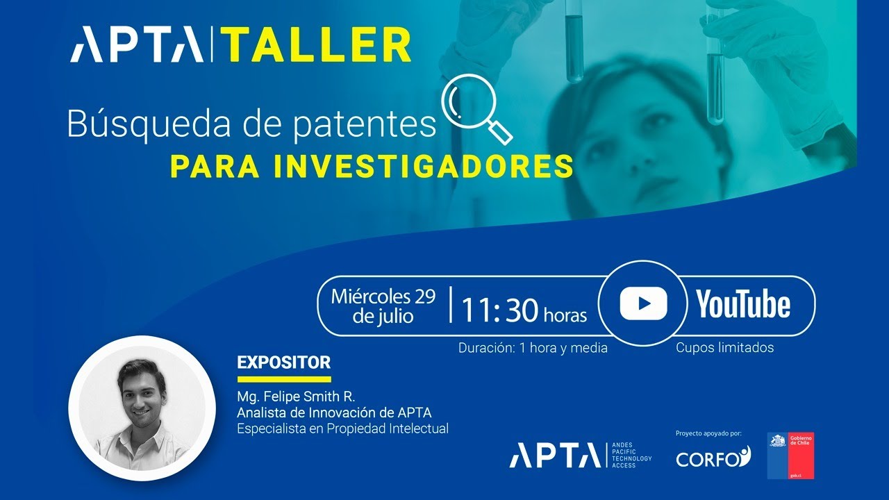 [TALLER] Búsqueda de patentes para investigadores
