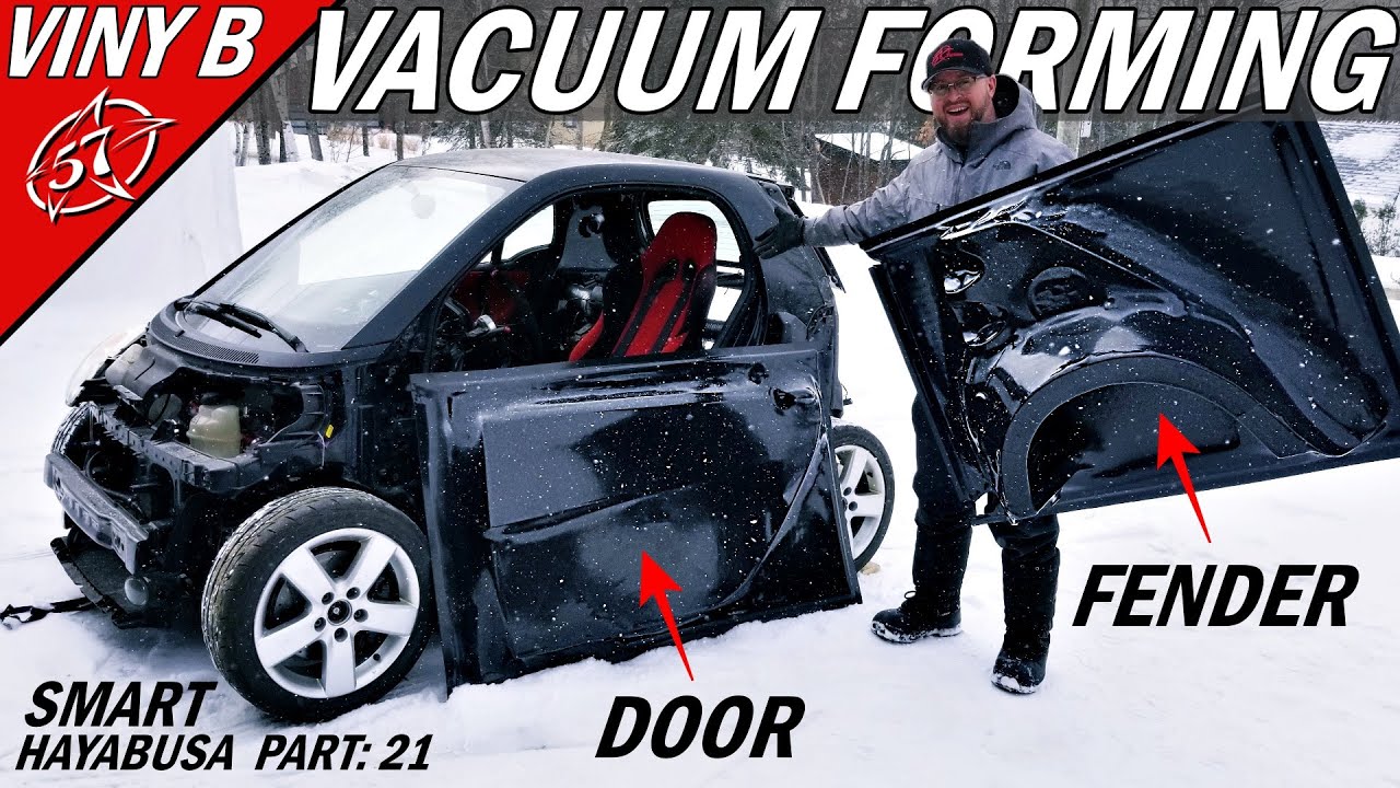 Smart-Busa part 21: Vacuum forming doors and fenders...or Vacuum forming machine part 2 IDK anymore!