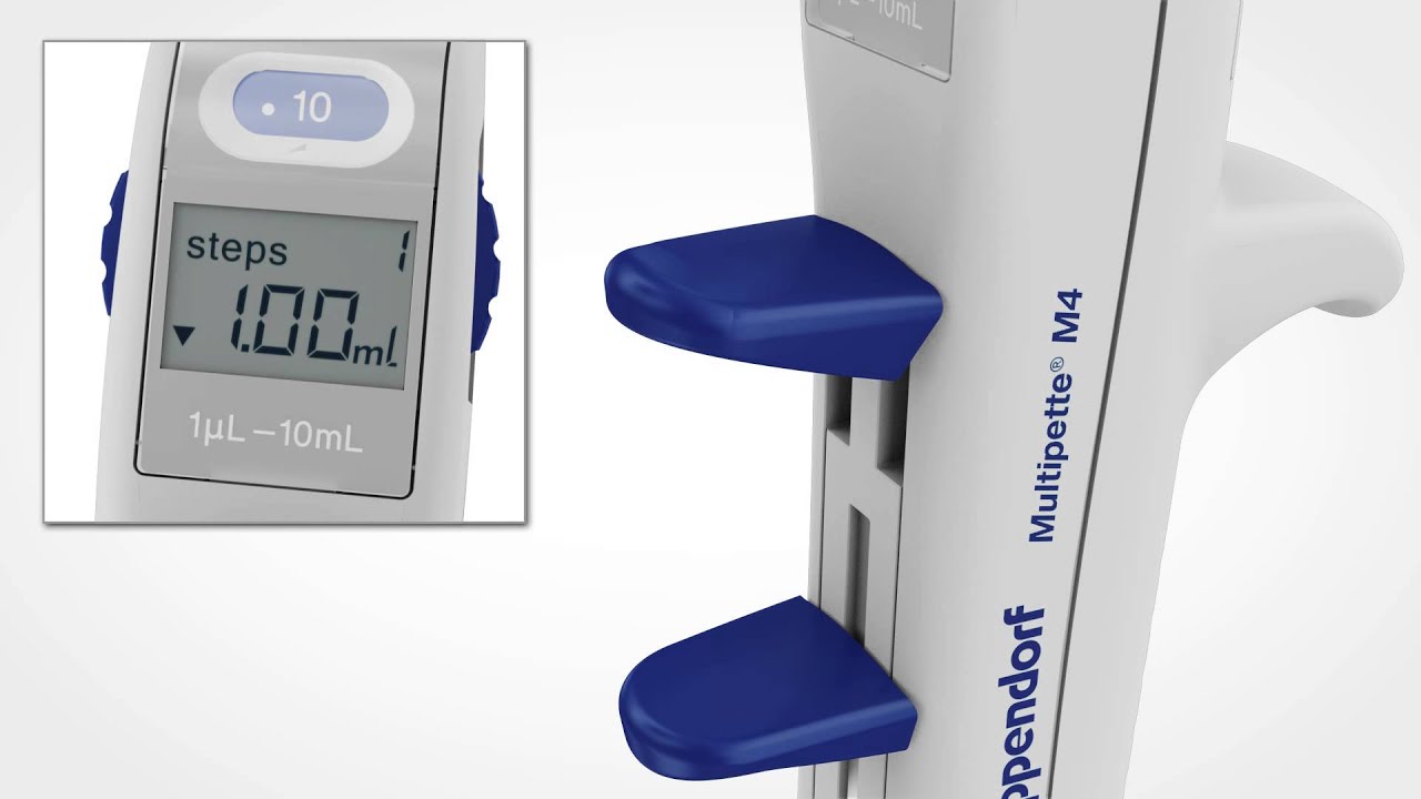 Multipette®/Repeater® M4: Main features & benefits of the hand-dispenser from Eppendorf at a glance