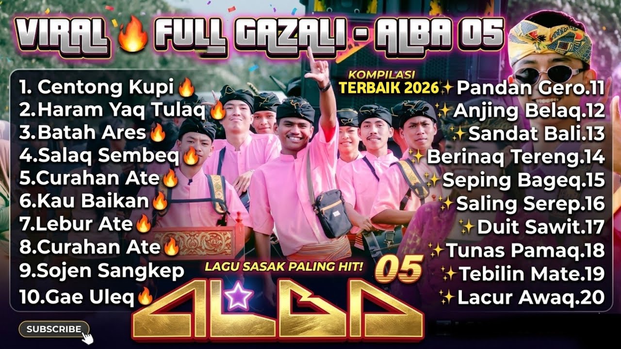 FULL LAGU LAGU VIRAL ALBA 05 SPESIAL GAZALI