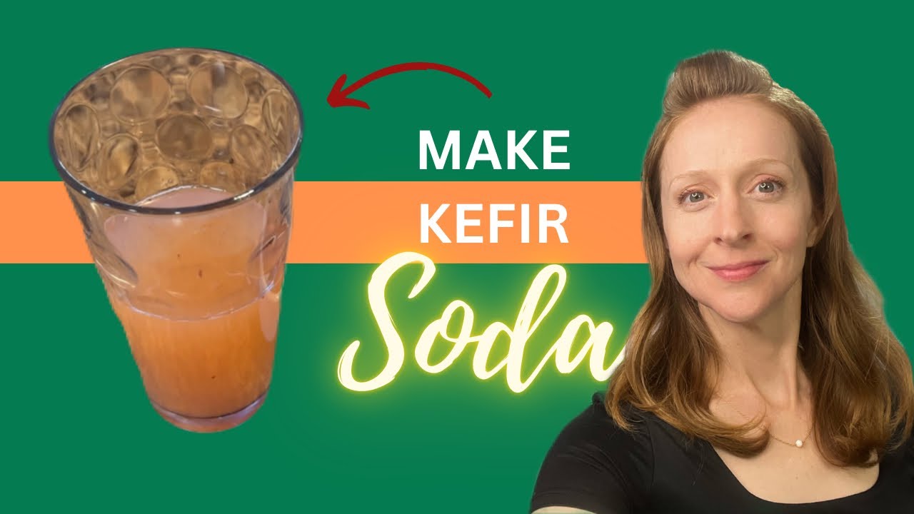 Milk Kefir SODA🥤Homemade Fermented Drink