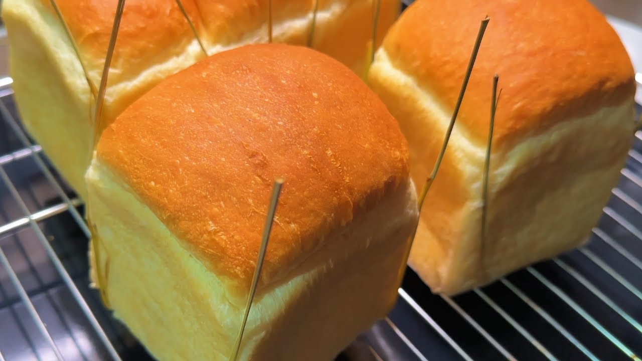 波兰种+烫种🍞「香茅椰香吐司」香气浓郁❗️