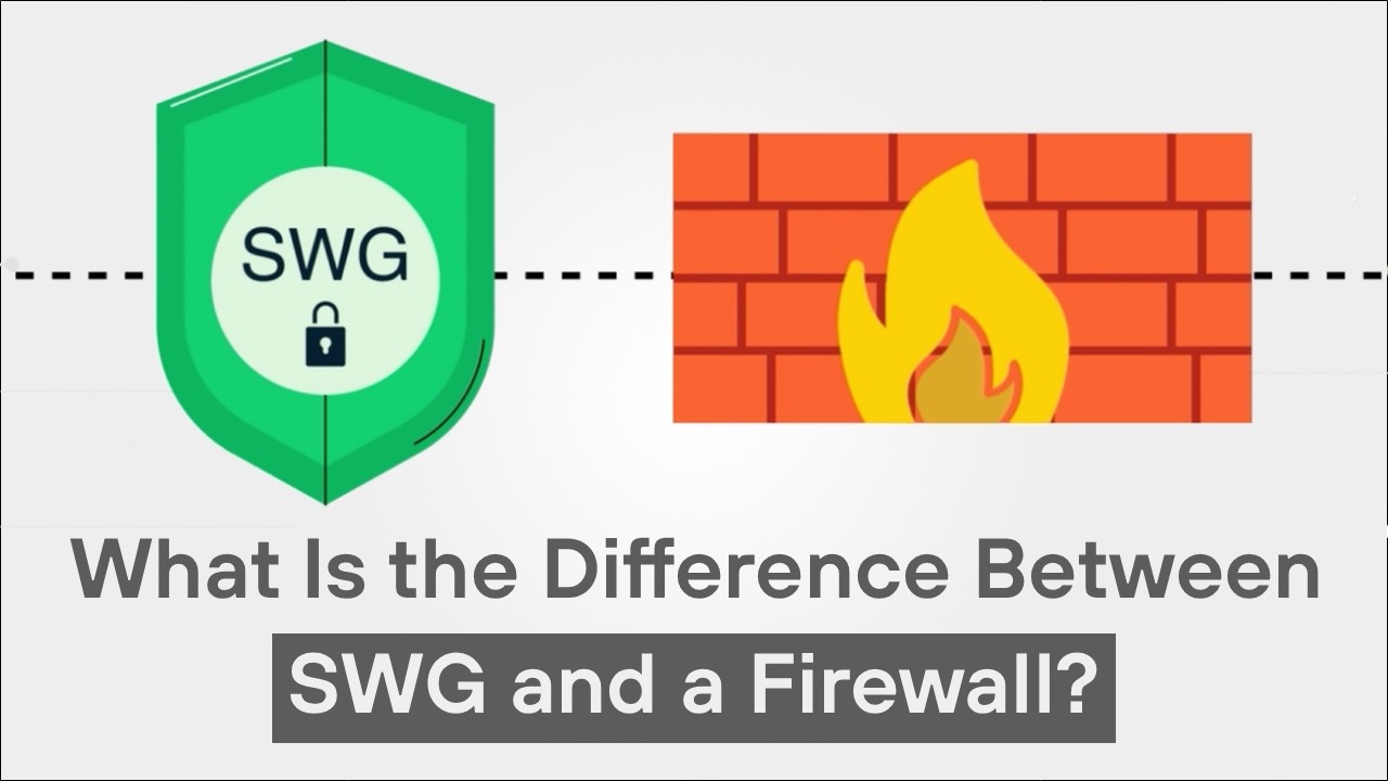 Secure Web Gateway vs. Firewall: What&rsquo;s the Difference? | Web vs. Network Security Explained