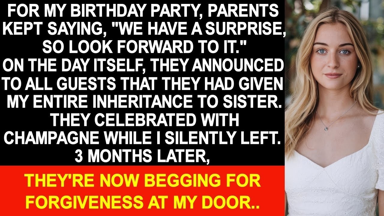 For my birthday party, parents kept saying 
