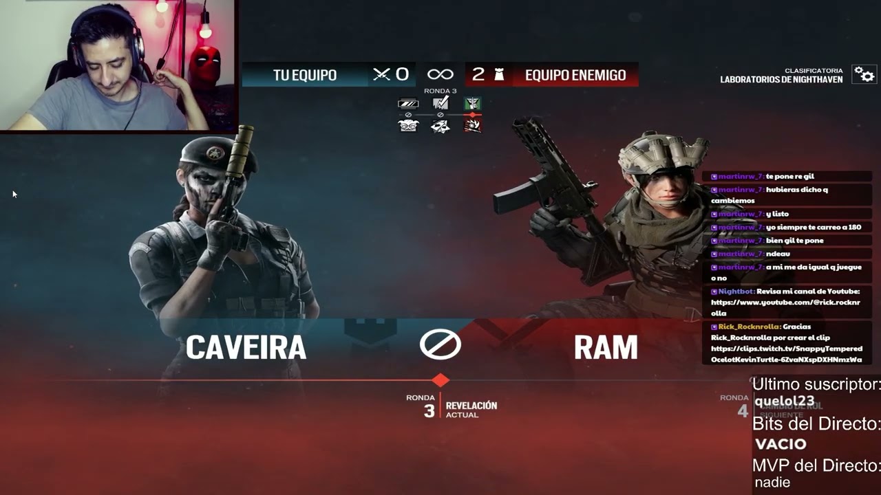 Partida R6S Ranked #48 (bronze III)