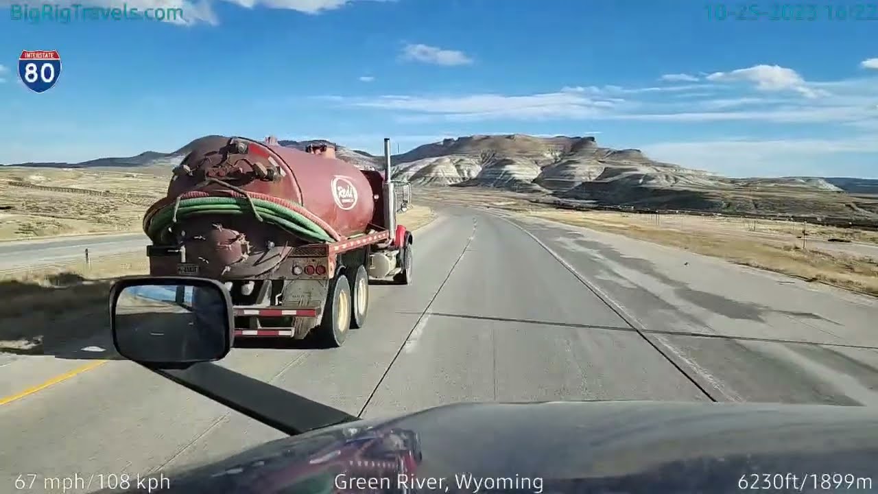 BigRigTravels LIVE | James Town to Laramie, WY (10/25/23 4:15 PM)