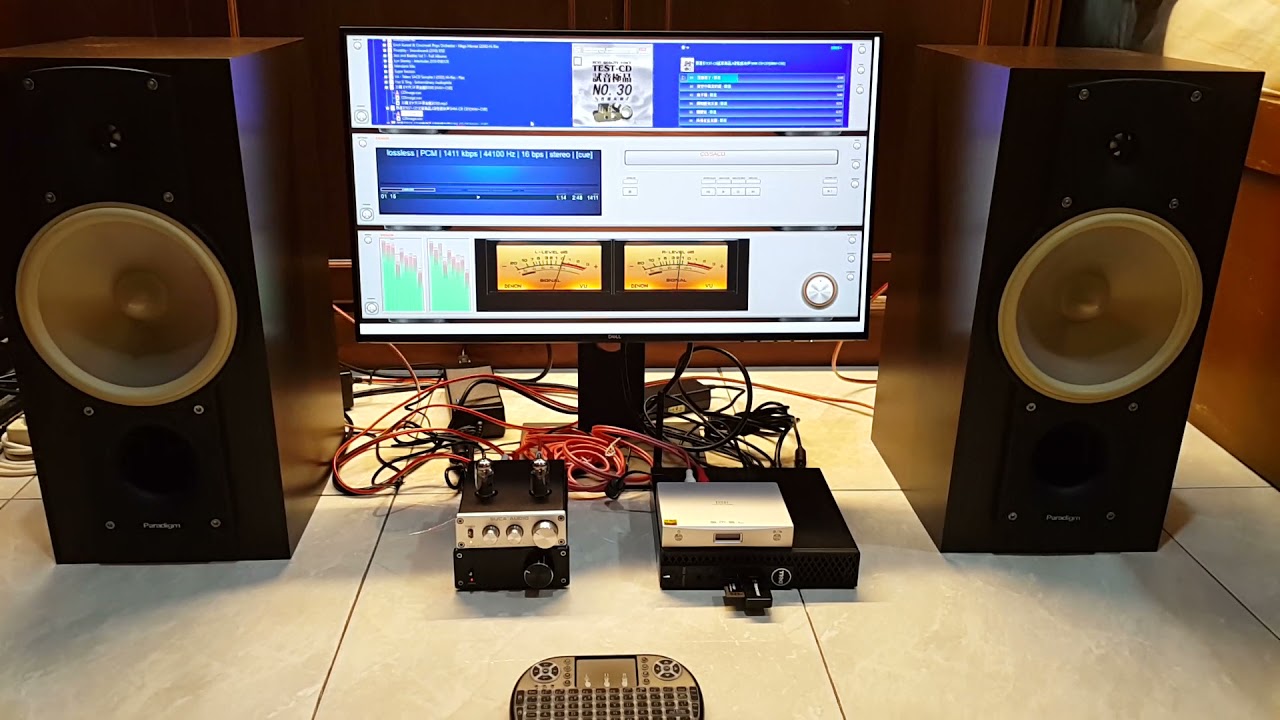 Micro Sound System - Dell 3050 & MP-U2419H01, SMSL M8A, Suca Audio Tube-T1, TPA-3255 & Paradigm (P2)