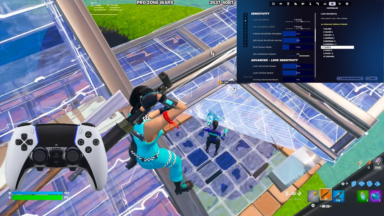 *BEST* Controller Settings For Season 3 Ranked & Reload! AIMBOT + Fast Edits (PS4/PS5/XBOX/PC)