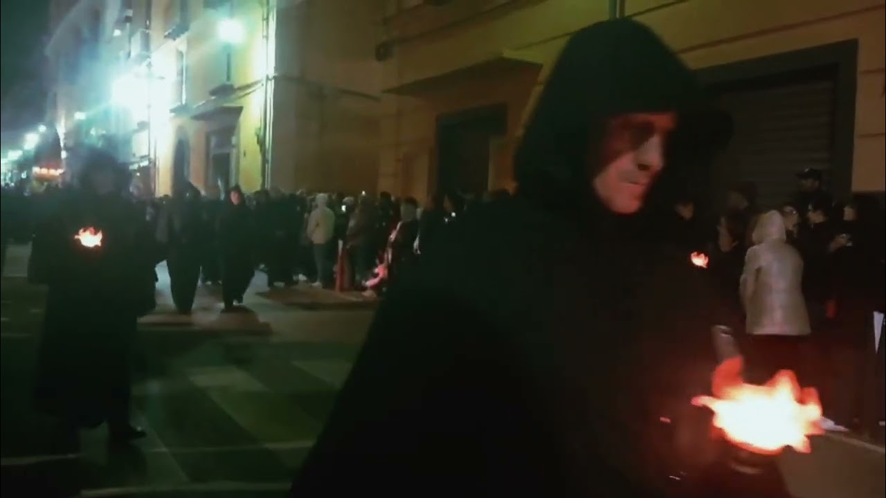 Misere - Arciconfraternita Morte e Orazione, Processione Nera, Piano di Sorrento