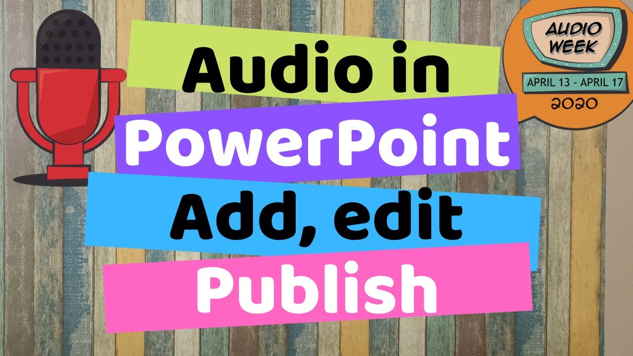 PowerPoint: Вставка аудио ⚼ Добавление закадрового текста в презентацию PowerPoint ⚼ Аудио в PPT