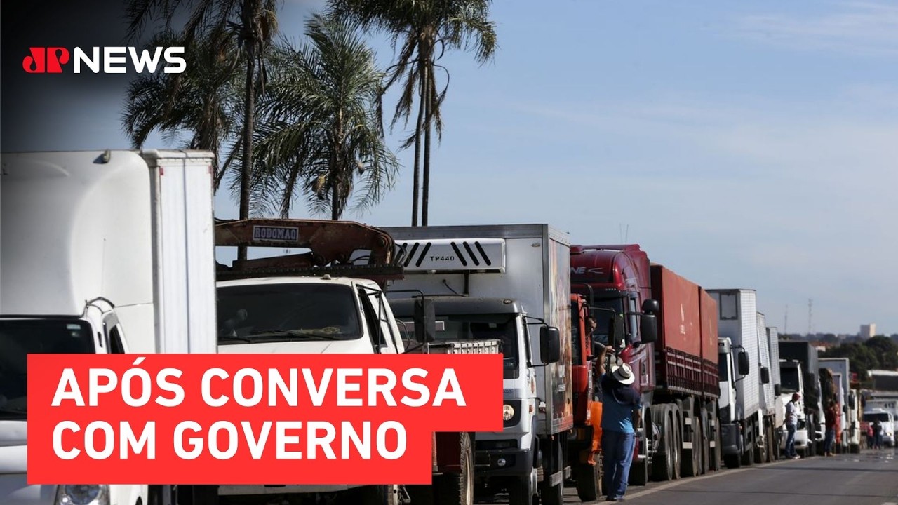 Caminhoneiros recuam e descartam greve nacional após ofensiva do governo