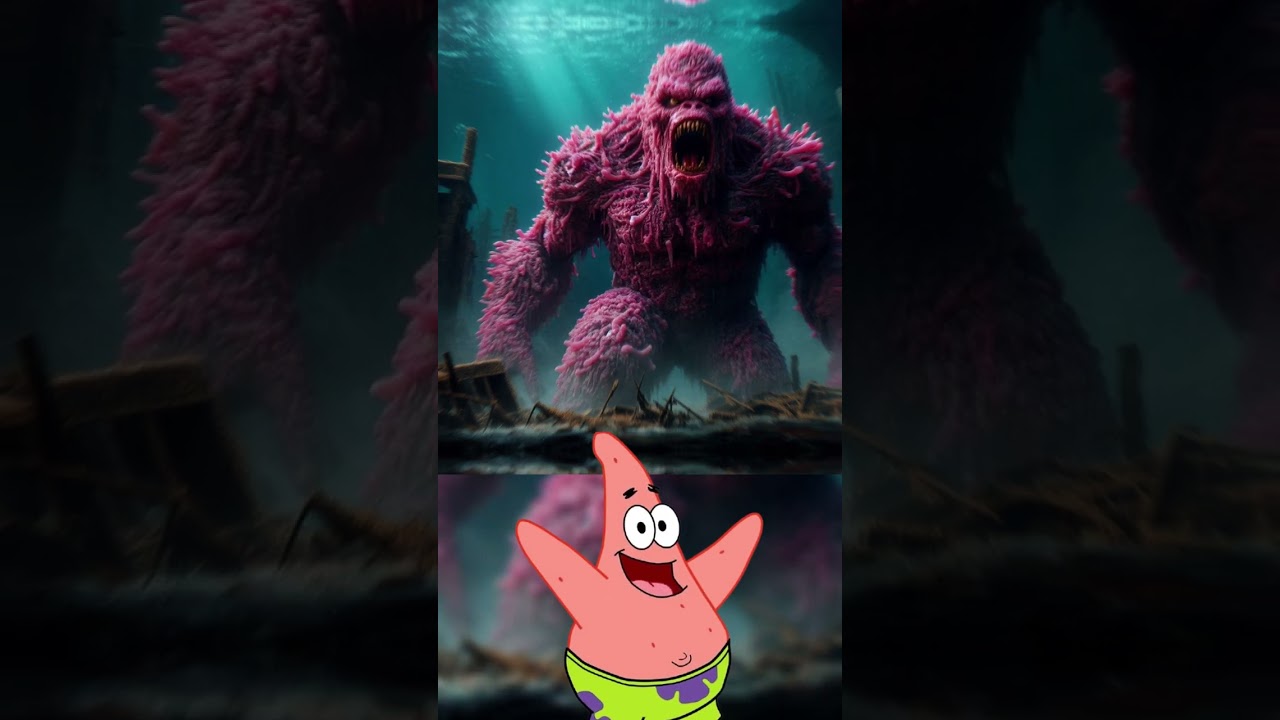 SpongeBob SquarePants as KING KONG All Characters 2025 🌟