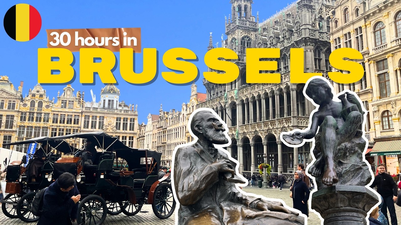 30 Hours in Brussels 2024: Belgian Food, City Sights & Stay at Novotel Off Grand Place