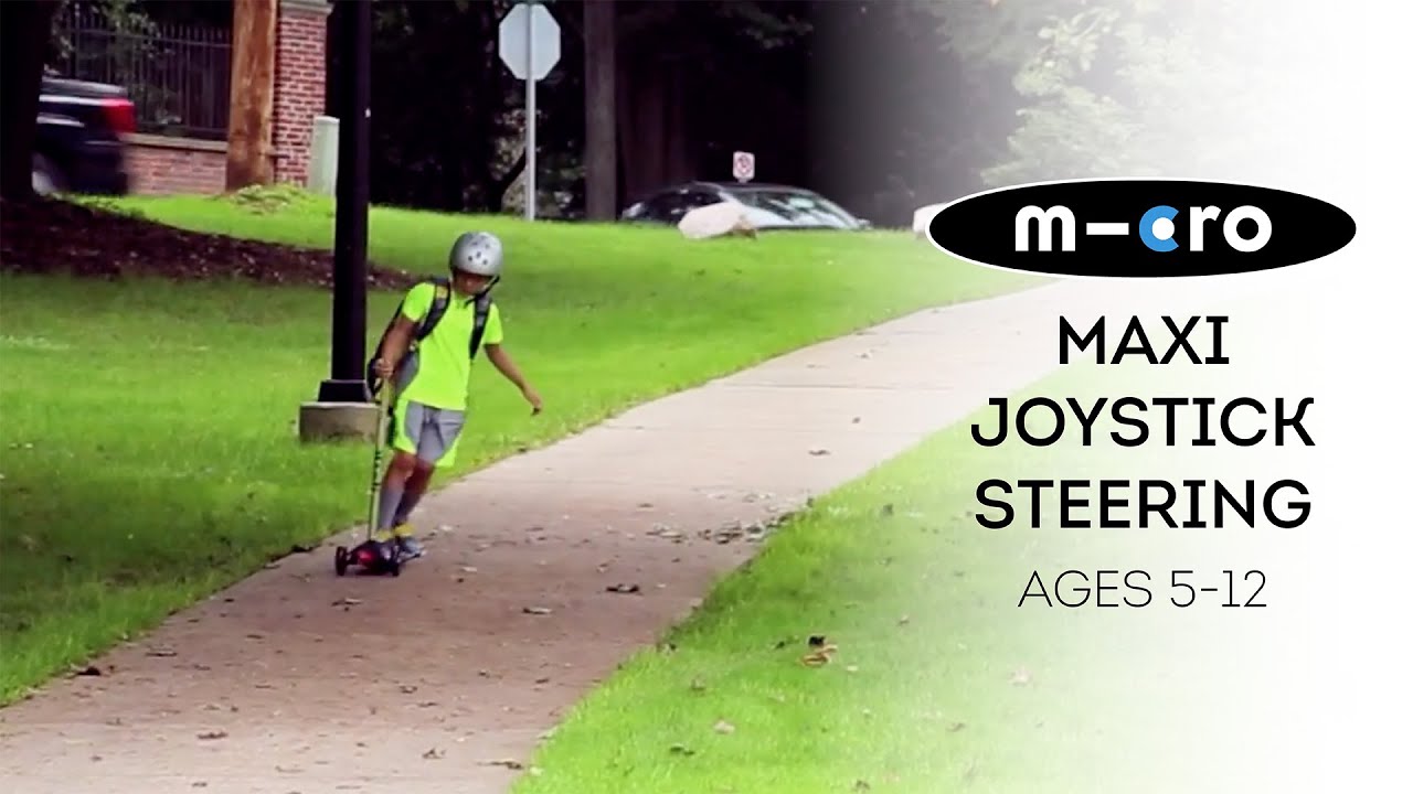 Micro Maxi with Joystick Steering | Kids Scooter