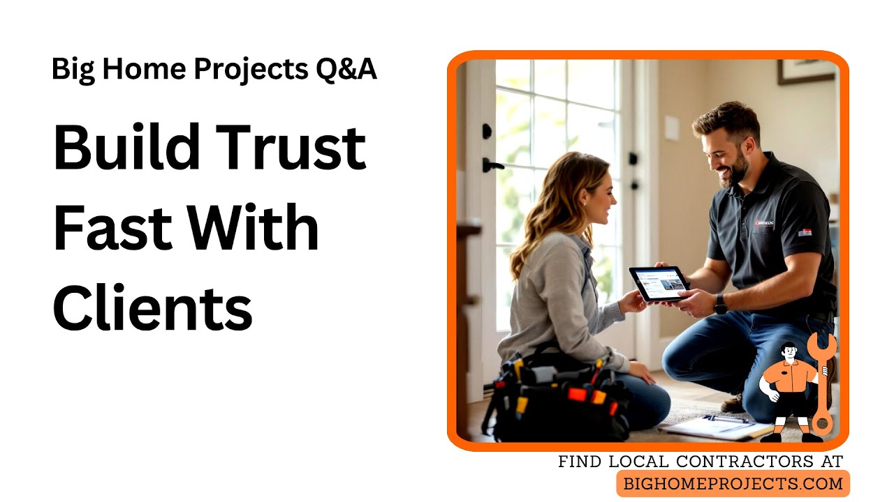 First Contact Trust Script For Home Service Pros