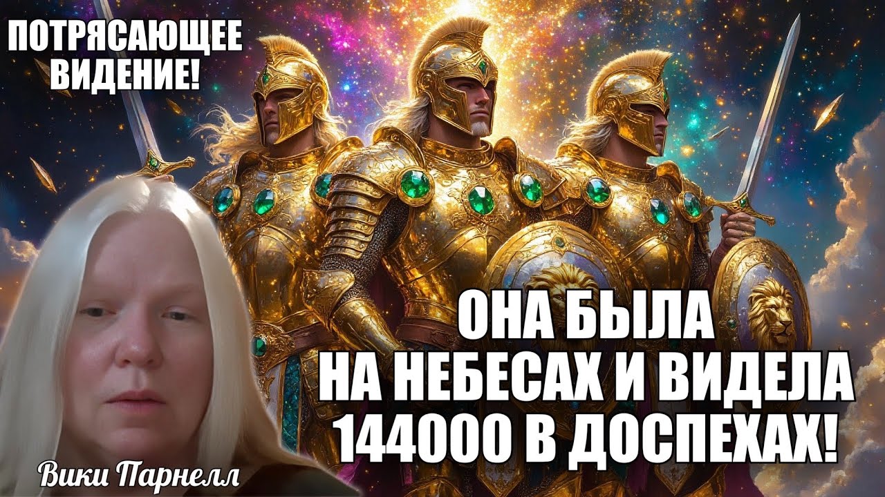 Я ВИДЕЛА НЕБЕСА И ДОСПЕХИ 144000! СОН. Вики Парнелл