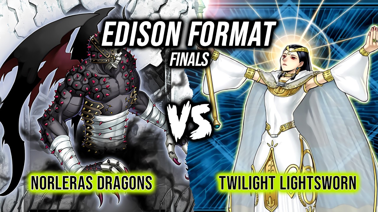 Yu-Gi-Oh! Edison Format Tournament Finals: Norleras Dragons Vs Twilight Lightsworn