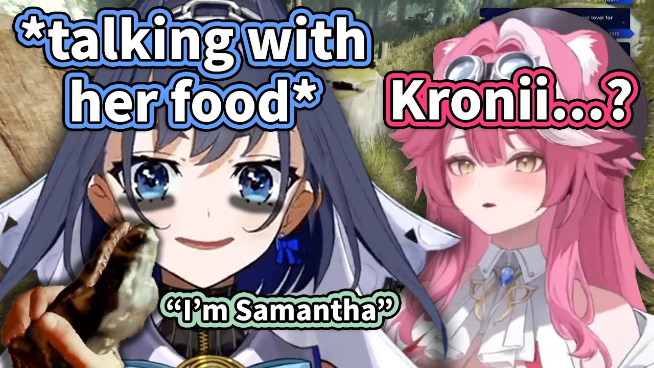 Kronii and Raora Slowly Losing Their Minds Trying to Survive in The Forest 【PizzaTime】
