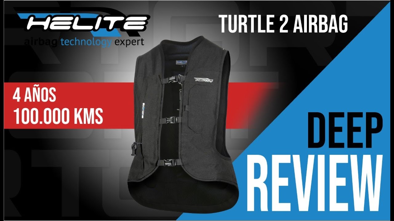 HELITE TURTLE 2 Airbag - Review completa + mantenimiento