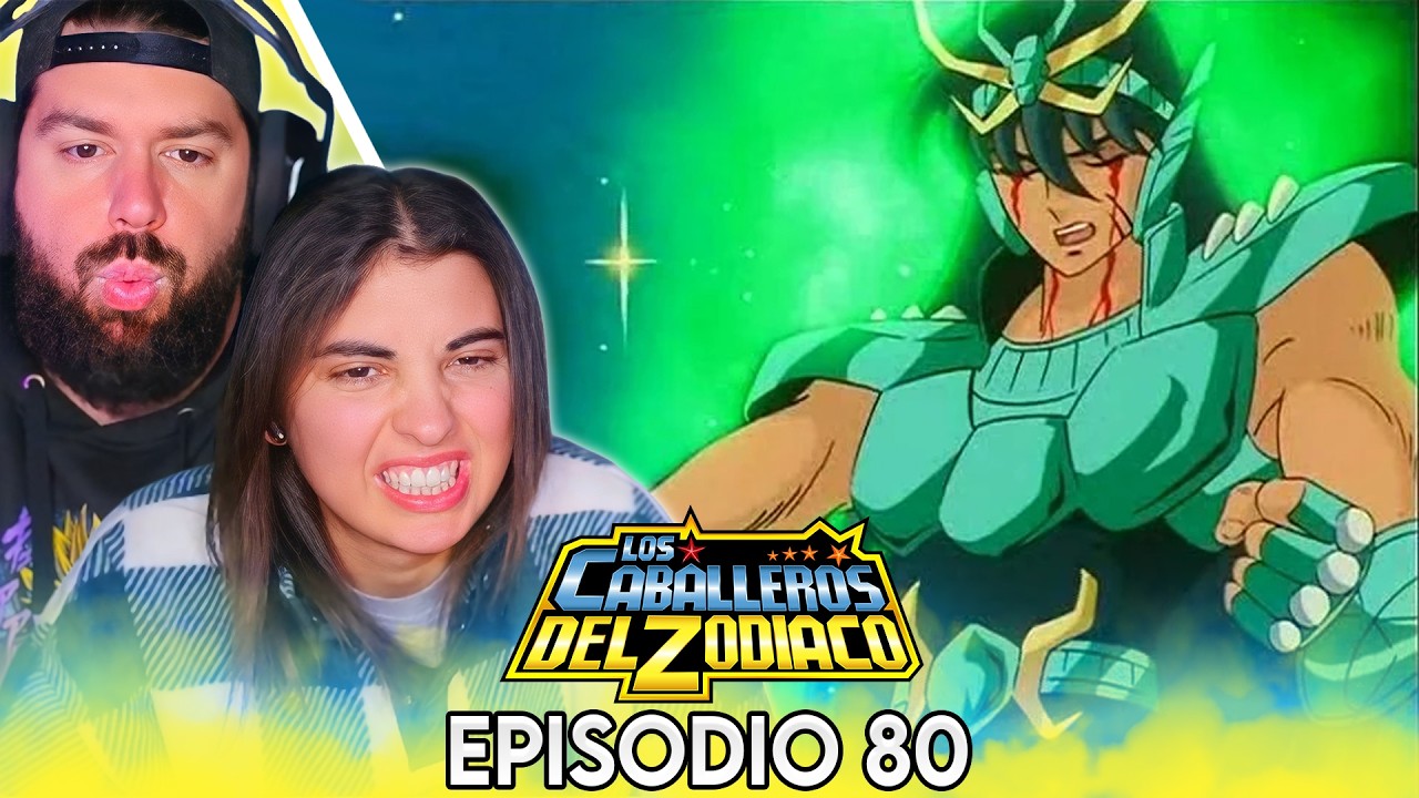 ¡EL FINAL DEL SHIRYU VS FENRIR! - REACCIÓN EPISODIO 80 DE LOS CABALLEROS DEL ZODIACO SAINT SEIYA