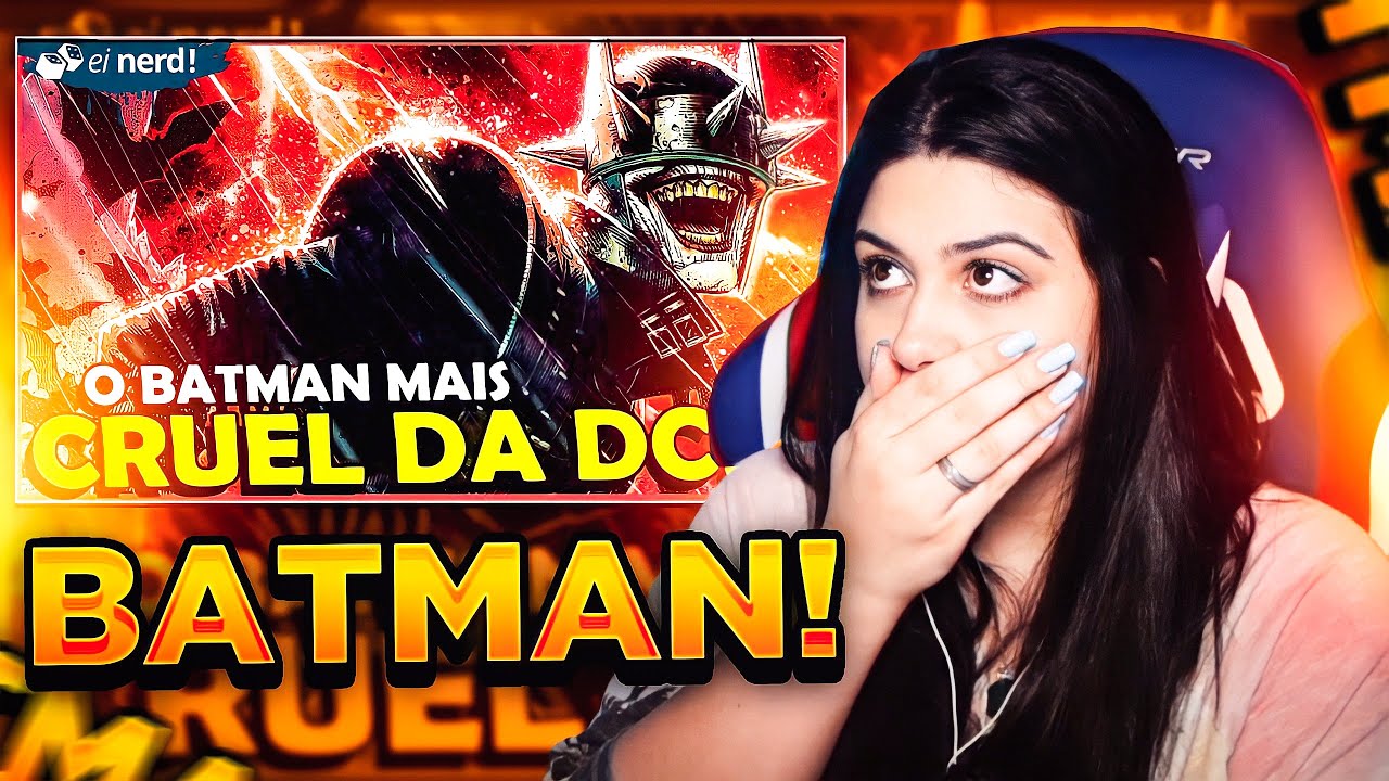 QUE BIZ4RRO.... CONHEÇA O BATMAN QUE RI!