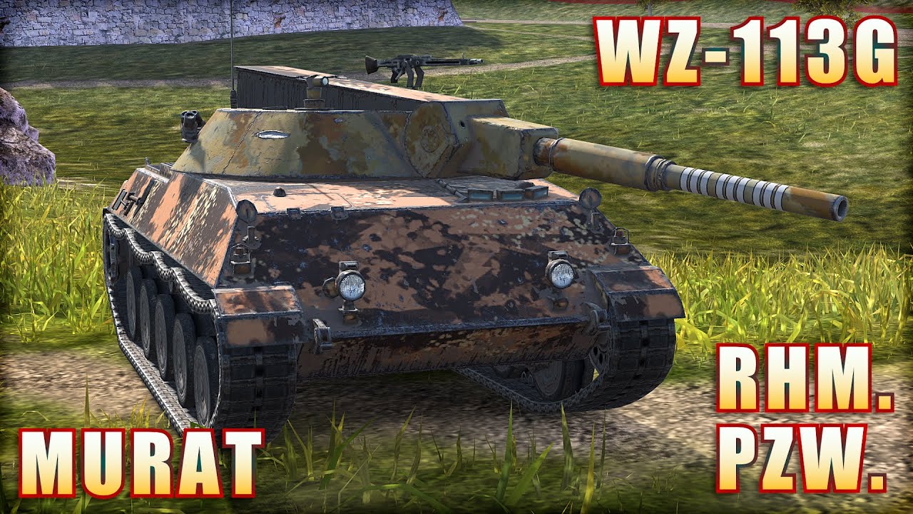 RHM.PZW. ● PROJET MURAT ● WZ-113G | World of Tanks Blitz Replays