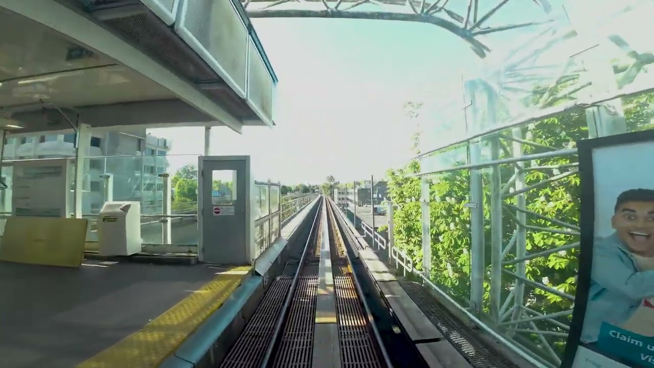Vancouver SkyTrain Ride - 1991 UTDC ICTS Mark I (Burrard to Surrey Central) (4K)