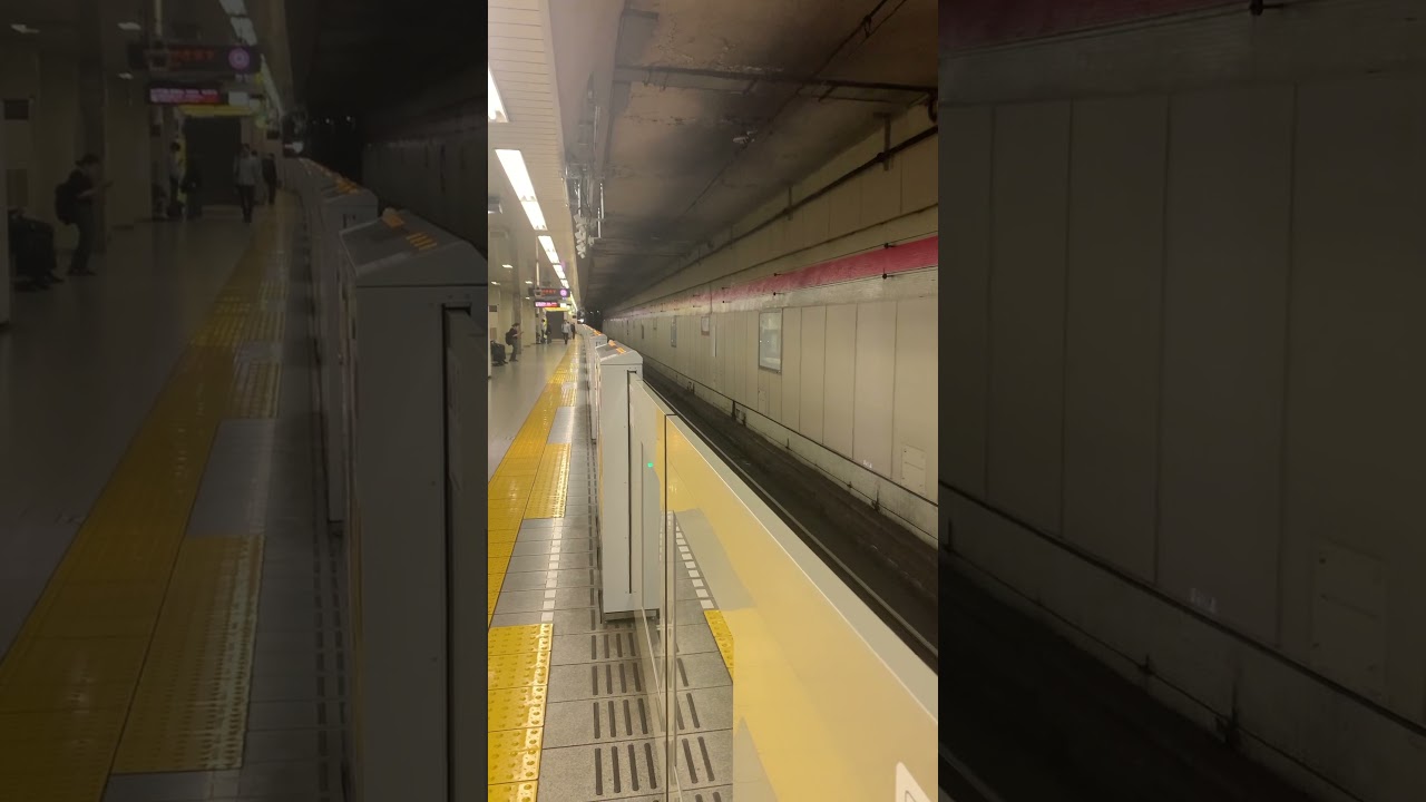 都營淺草線 中延 往西馬込 進站