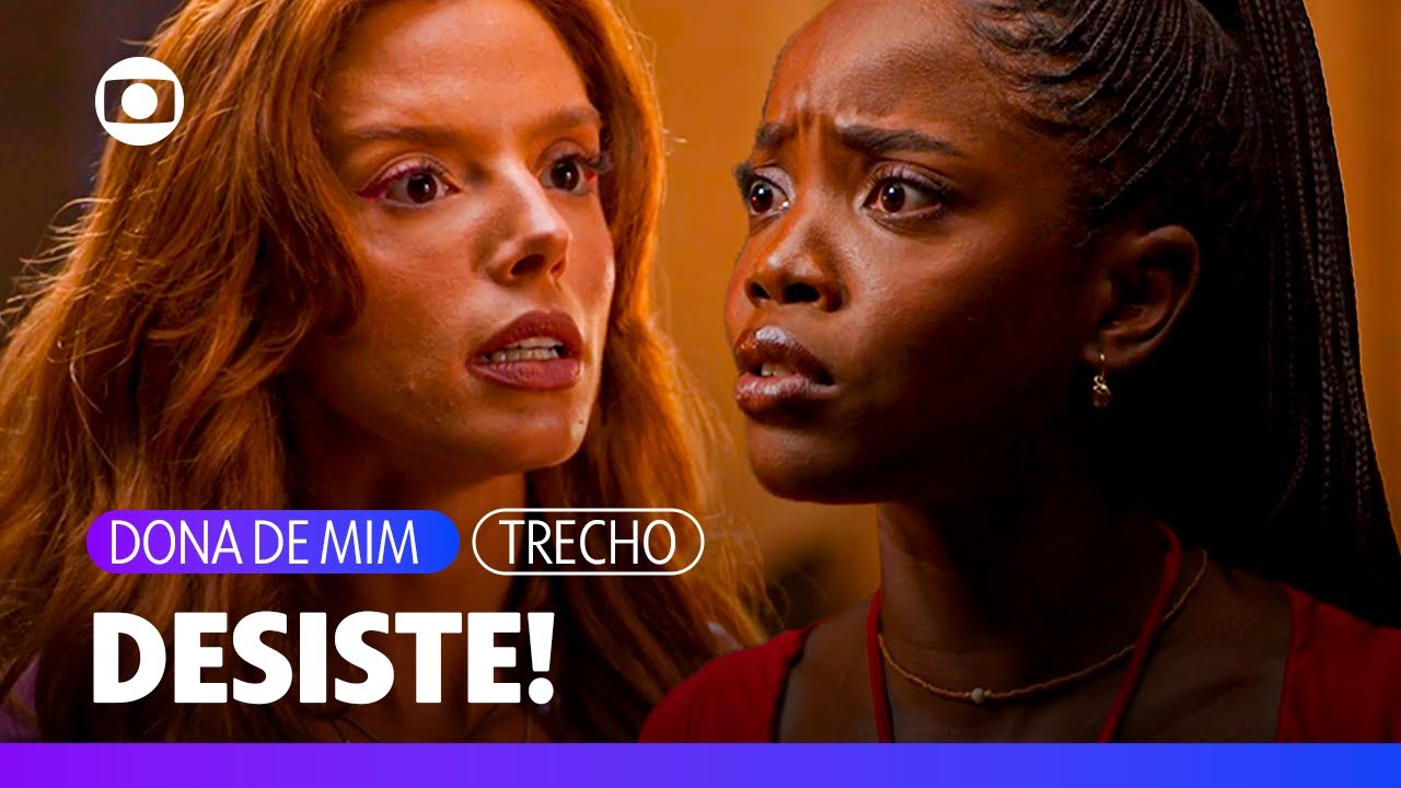 Leo discute com Kami por causa de Marlon e pede que ela desista dele! | Dona de Mim | TV Globo