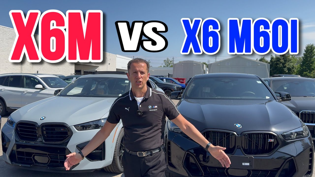 КОНКУРС BMW X6M 2025 ГОДА ПРОТИВ BMW X6 M60i 2025 ГОДА — ЛУЧШИЙ КУПЕ-ВНЕДОРОЖНИК