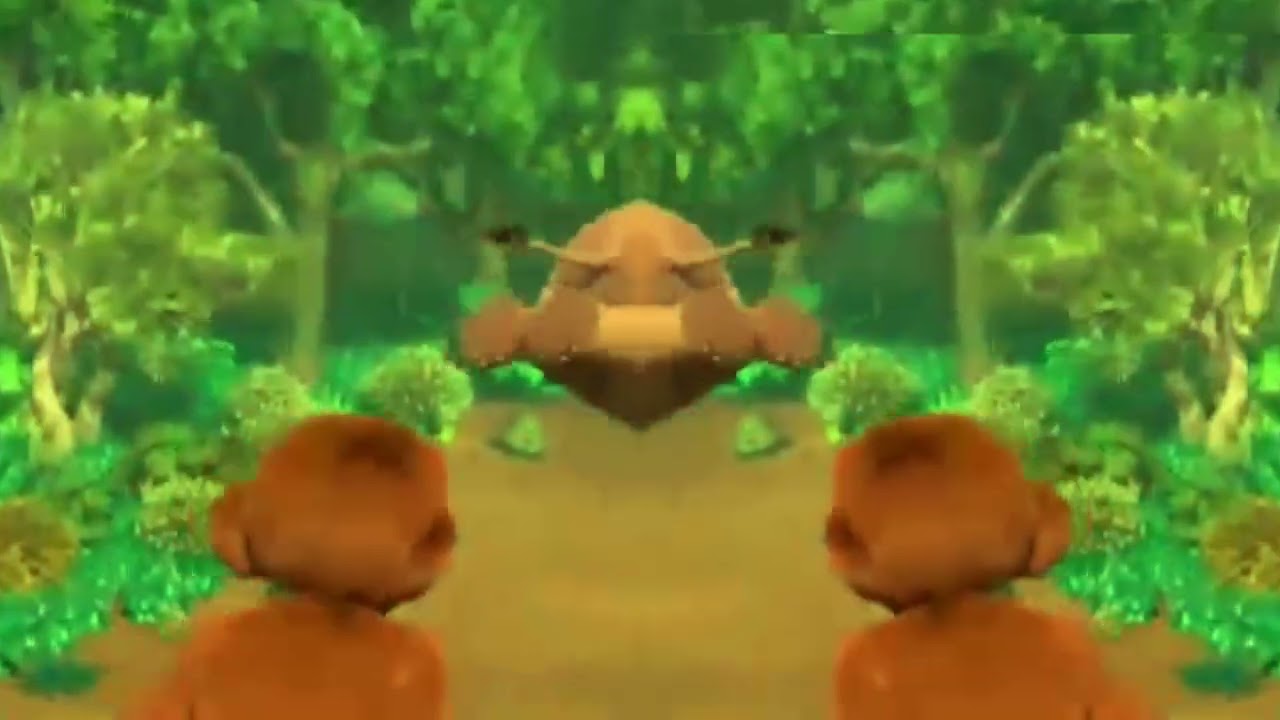 THE Great jungle Cha:Monkey vs.Elephant . Random MIX effects Sponsored by Gamavision effects