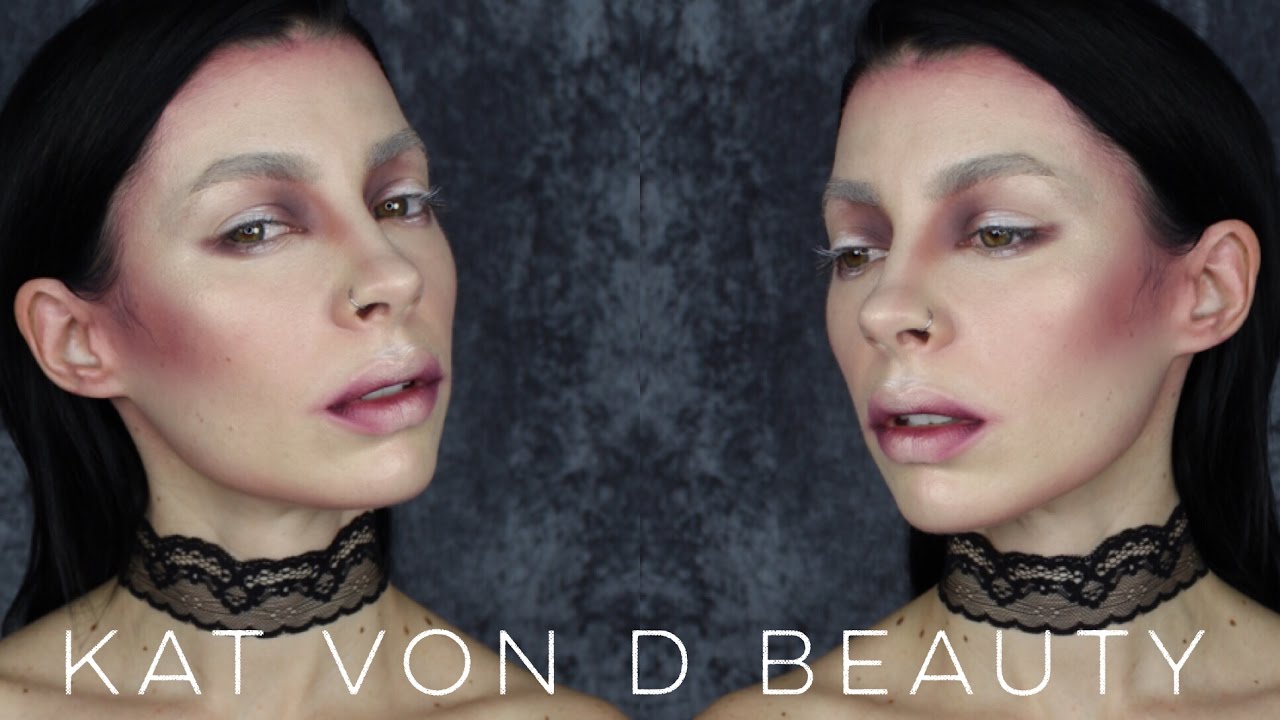 Ethereal Avant Garde Look using all Kat Von D Beauty