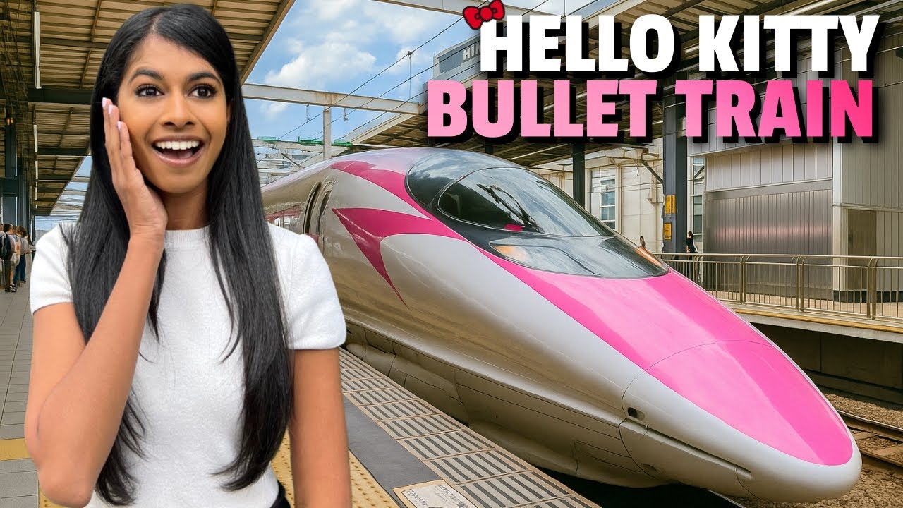 First Time Riding Japan's Cutest Bullet Train (Worth the Hype?)