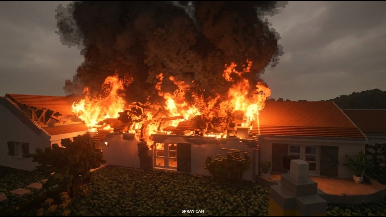 I BURNED Down a $1,000,000 Mansion... (Everything Melted)