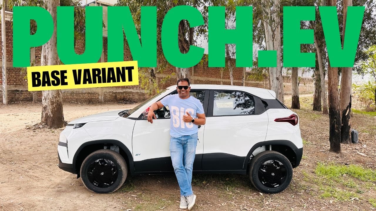 Обзор нового Tata Punch EV Smart Variant | На английском | База Punch EV | Auto Quest