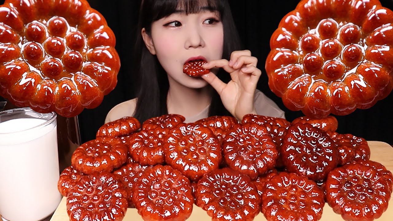 약과 덕후가 직접 만든 약과 먹방 Yakgwa REALSOUND MUKBANG ASMR | Korean dessert Yakgwa Recipe | 甘い韓国デザート 薬菓
