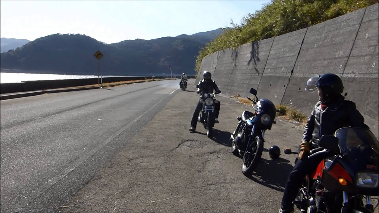 2015/1/18　Z400FX　Z1　GPZ400　走行動画