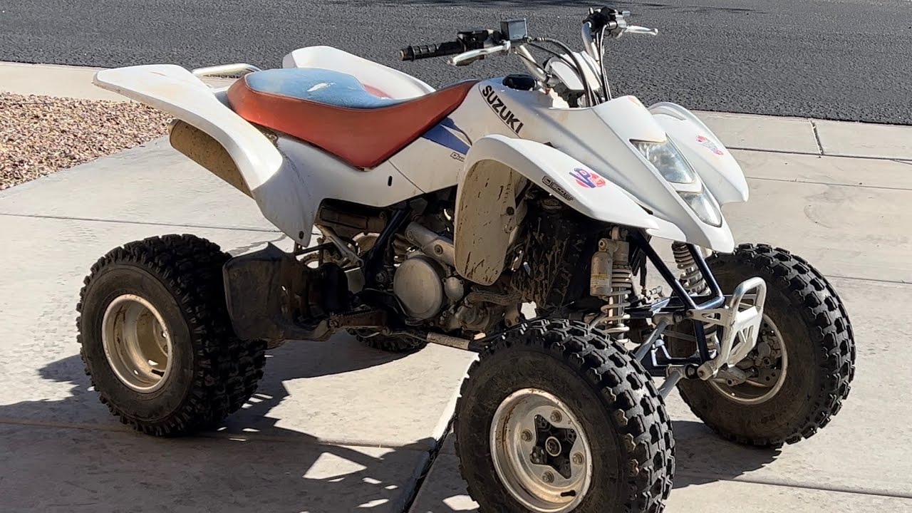 SUZUKI LTZ 400 ПРОВЕРКА И ЧИСТКА.
