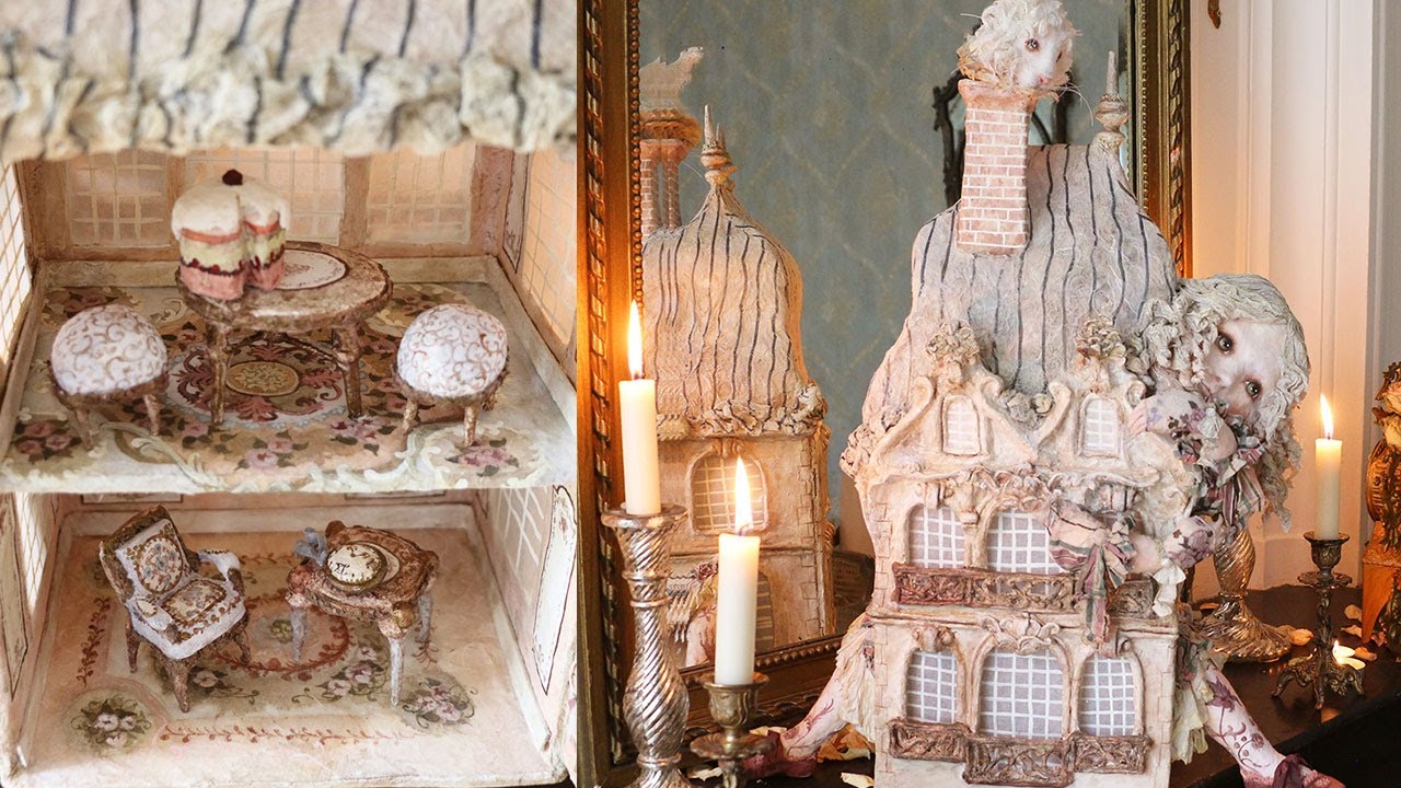 VLOG,  ALICE IN WONDERLAND DOLLHOUSE | Merveilles en Papier
