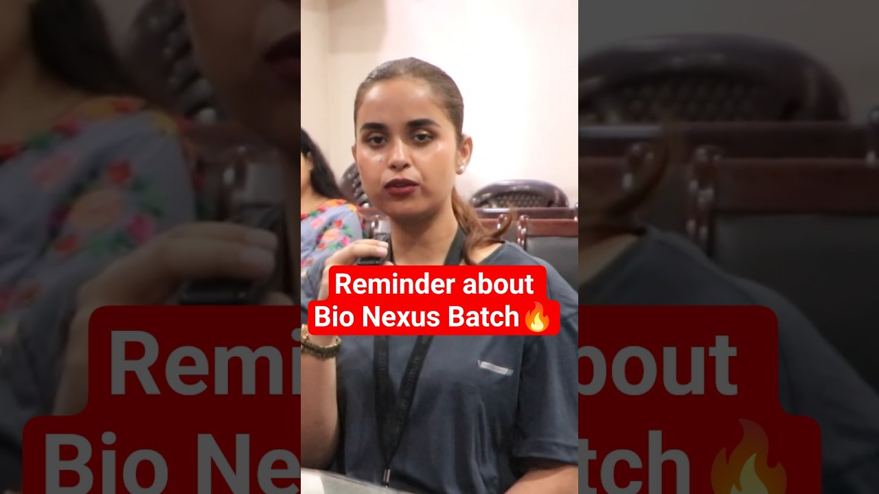 NEET 2027 | INFORMATION ABOUT | BIONEXUS ONLINE BATCH | Dr. S.P. Singh Sir #neet_2027