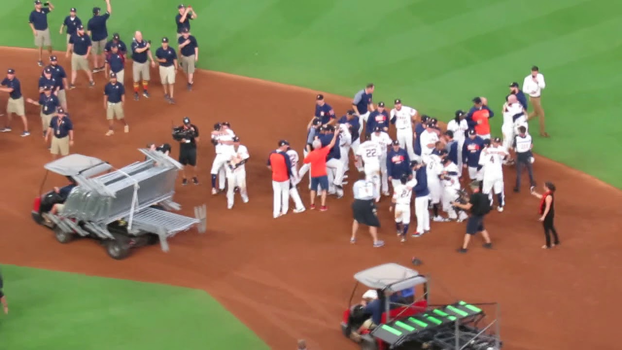 Final Out of Game 7 (ALCS) - Astros vs. Yankees @ Minute Maid Park 10/21/2017