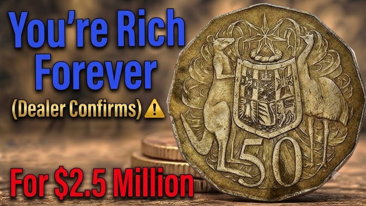 Collectors Want To Find! 5 Extremely Rare Australian 50 Cent Coins Worth $685,000 Each! Check Now