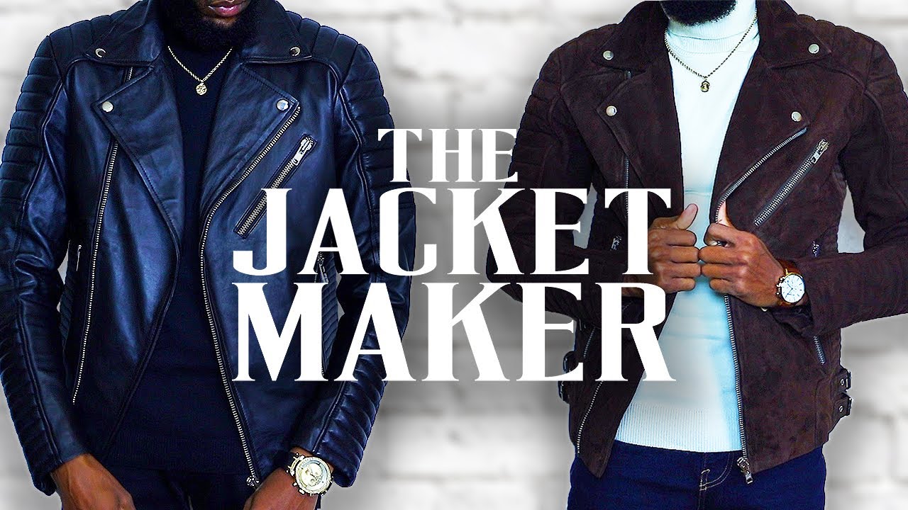 Men's Leather & Suede Biker Jacket Review | The Jacket Maker