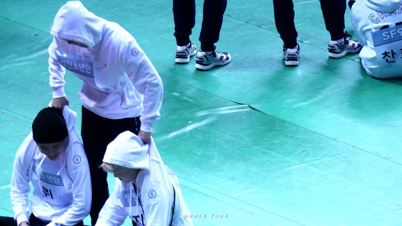 170116 ISAC 투닥거리는 구오즈와 맏형 방탄소년단 석진 BTS Jin focus fancam