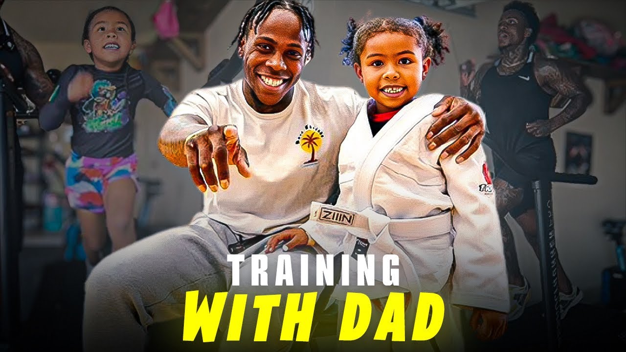 Jiu Jitsu Training With DAD