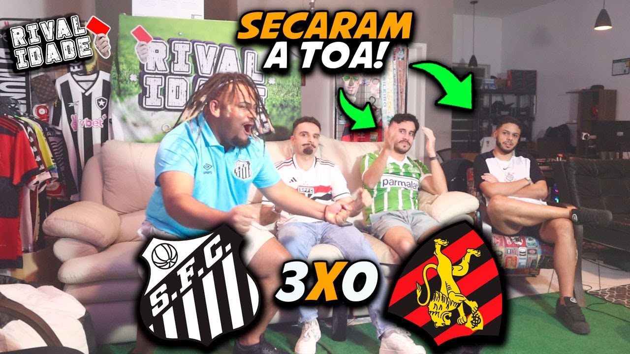 React Santos 3x0 Sport | Melhores momentos | Gols | Brasileir&atilde;o