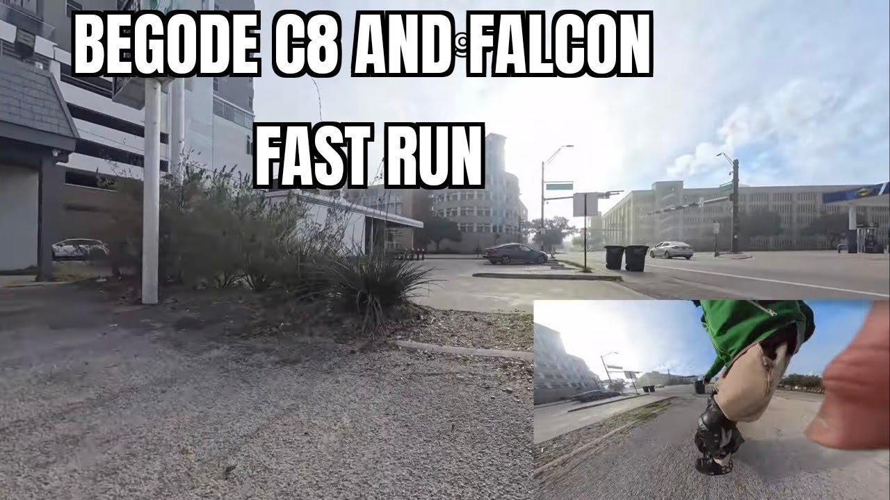 Begode C8 and Falcon: Fast runs on quiet days