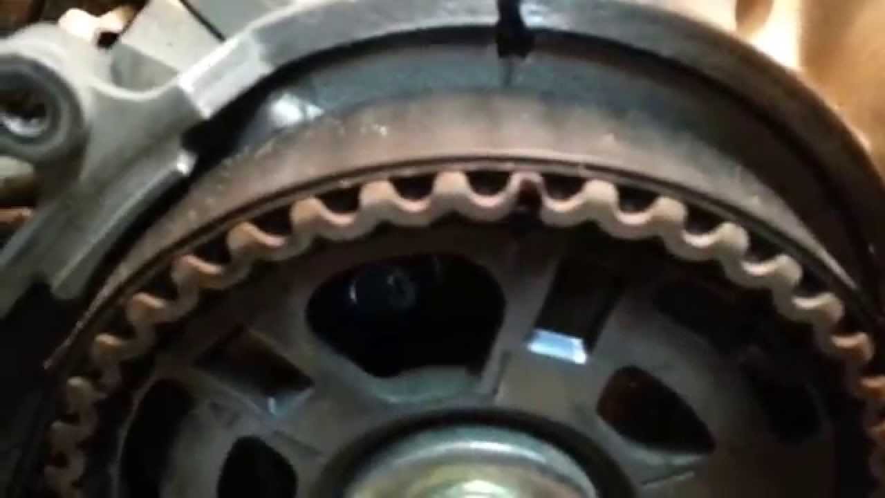 How to replace a timing belt and water pump 2006 Saturn Vue / Acura / Honda  Part 1 of 2